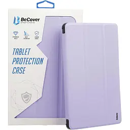 Чохол-книжка BeCover Ultra Slim Прозорий з кріпленням Apple для Apple iPad Mini 7 2024 Пурпуровий (712937)