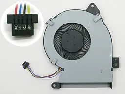 Вентилятор (кулер) для ASUS X541, X541S, X541SC, X541U, X541UV, X541UA, X541JL (D541NA R541S) (13NB0CG0T01011) PRC - мініатюра 2