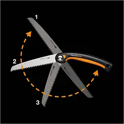 Складана пилка Fiskars Plus SW69 (1067553) - мініатюра 9