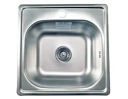Кухонна мийка Romzha (Eko) Fifika Satin RO47123, Сірий