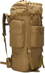 Великий рюкзак з дощовиком 65L Combat 32х20х75 см sum0024126