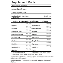 Амінокислоти яєчного білка Amix EGG Amino 6000 120 табтеток - мініатюра 2