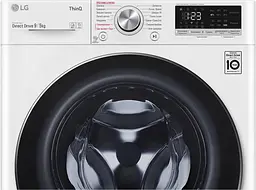 Прально-сушильна машина LG F4V9VG9W, 9кг (5кг), 1400, A, Пар, глибина 56см, Дисплей, Інвертор, Білий (F4V9VG9W) - мініатюра 9