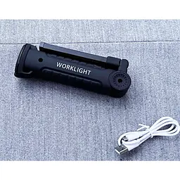 Світильник Worklight W-52 18650 з магнітом та гачком ліхтар акумуляторний з червоним та білим світлом - мініатюра 5