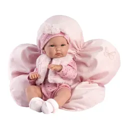 Пупс Llorens Bimba Con Cojin Rosa, 35 см (63592) - мініатюра 2