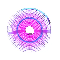 Силіконова LED стрічка неон 5 метрів світлодіодна RGB стрічка Neon Flexible Light Strip 5A - мініатюра 3