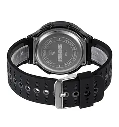 Наручний годинник чоловічий Skmei 1733 Black White, 1733BKWT (18460) - мініатюра 9