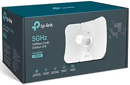 TP-Link Точка доступу N150 5ГГц 1xFE LAN, 23 дБі зовн. passive PoE - мініатюра 3