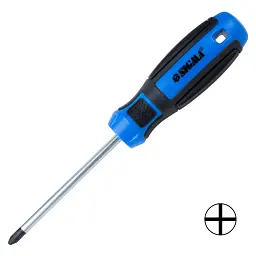Викрутка Sigma хрестова PH 2x100мм CrV Mega (4009411) - мініатюра 1