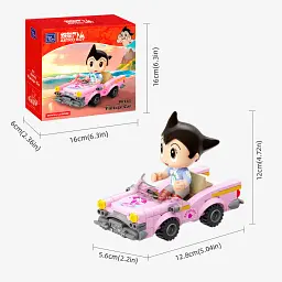 Конструктор Pantasy Astro Boy - Вінтажна машина (86211) - мініатюра 6