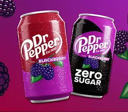 Газований напій Dr Pepper Blackberry 355 мл - мініатюра 4
