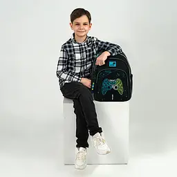 Рюкзак для початкової школи Kite Education 763M Next Level Чорний (K26-763M-4) - мініатюра 19