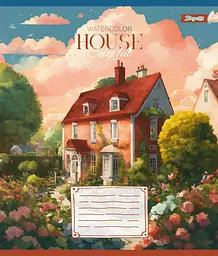 Набір зошитів 1 Вересня House colorful А5 в клітинку 48 аркушів 10 шт. (767097) - мініатюра 3