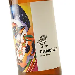 Напій газований безалкогольний фруктовмісний пастеризований Лимонад Хміль-тонік в пляшці 0.33 л - мініатюра 6