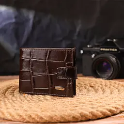 Чоловічий шкіряний гаманець Canpellini 11х8,3х1 см acs0025059 - мініатюра 6