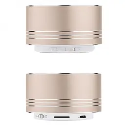 Колонка бездротова Bluetooth HOCO BS5 Swirl Tarnish Золота - мініатюра 3