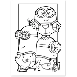 Розмальовка Yes Minions 12 сторінок (742917) - мініатюра 3