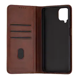 Чохол-книжка Premium Samsung A12/M12 (A125/M127) Dark Brown - мініатюра 2