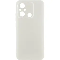 Чохол Lakshmi Silicone Cover Full Camera AA для Xiaomi Redmi 12C/Poco C55 Білий/White