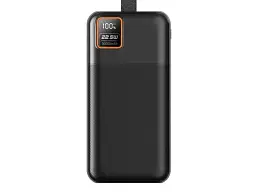 Зовнішній акумулятор (Power Bank) Profit 30000mAh 22.5W Black (WQ23)