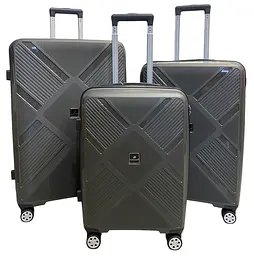 Комплект валіз Madisson Snowball 53103 колір сірий