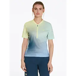 Футболка жіноча Ziener Naladia Women 36 Жовтий-Блакитний