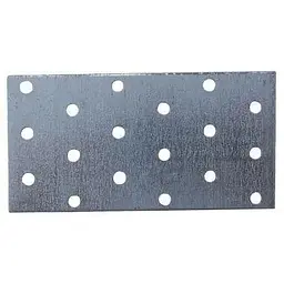 Пластина меблева стяжка перфорована Apro 60 x 120 x 2 мм (в упаковці 20 шт.)