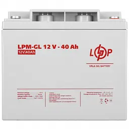 Акумулятор LogicPower LPM-GL 12V - 40 Ah GEL - мініатюра 3