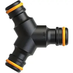 Трійник для шланга Fiskars 19 мм 68 мм (1027070)