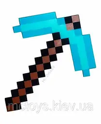 Піксельна Алмазна кірка Майнкрафт (Minecraft) 45 см - мініатюра 2