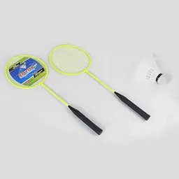 Бадмінтон TK Sport 2 ракетки + воланчик EVA у чохлі в асортименті