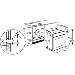 Духовка електрична Electrolux EOF6P76BX - мініатюра 9