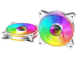 Вентилятор Gamemax FN-12Rainbow-Q-Infinity WT - мініатюра 5
