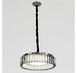Стельова кришталева LED-люстра Artlight MT015/500CH, хром і димчасте скло, 100 Вт, від 10-18 м² - мініатюра 3