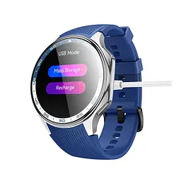 Смарт-годинник Hoco Y24 Amoled Smart Sports Watch (call version) Silver - мініатюра 2