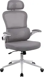 Офісне крісло GT Racer B-5880 White/Black - мініатюра 1