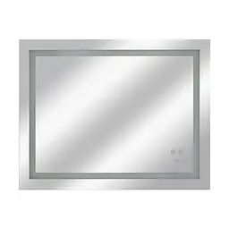 Дзеркало Qtap Mideya 900x700 з LED-підсвічуванням Touch, з антизапотіванням, з диммером яскравості Reverse QT2078NCF9070W - мініатюра 3