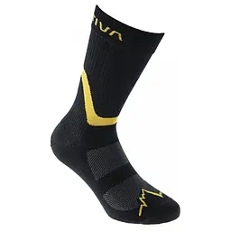 Шкарпетки La Sportiva Hiking Socks Black/Yellow XL LaSportiva (1052-69F999100 XL)