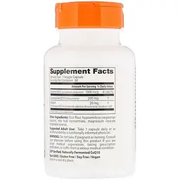 Комплекс для підтримки енергії Doctor's Best Energy + CoQ10 NADH & B12 60 капсул - мініатюра 2