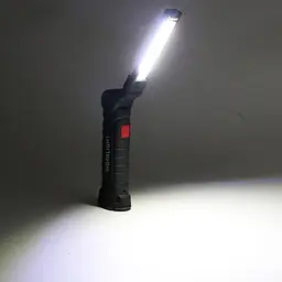 Акумуляторний ліхтар лампа світильник WORKLIGHT W-52 складаний (від USB/з МАГНІТОМ/з гачком) - мініатюра 2