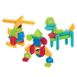 Конструктор Battat серії Bristle Blocks — Будівельник, 56 деталей (BT3070Z)
