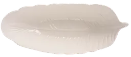 Блюдо Deep Leaf White, 35х14х8 см LED kuh0016129