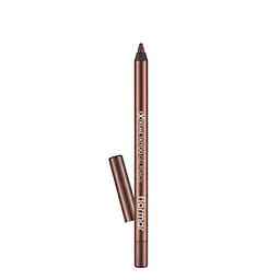 Гелевий олівець для очей Flormar Extreme Tattoo Gel Pencil, 01 Glitzy Brown Бронзовий