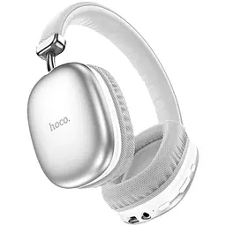 Бездротові навушники Hoco W35 wireless headphones сріблясті (6931474766250) - мініатюра 3