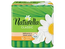 Прокладки гігієнічні NATURELLA 4 краплі Classic Normal 10шт - мініатюра 3