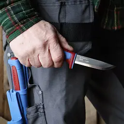 Ніж Morakniv Basic 511 Color of the year 2025 Blue / Dala Red - мініатюра 5