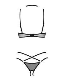 Комплект Obsessive Donarella M/L (чорний) - мініатюра 14