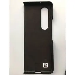 Оригінальний шкіряний чохол Samsung Leather Cover F936 для Galaxy Z Fold4 Black EF-VF936LBEGUA - мініатюра 8