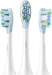 Насадки стандартні (Clean) набір 3 штуки для зубної щітки Xiaomi Oscillation Electric Toothbrush Replacement Heads (BHR9817TY)