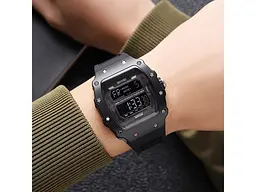 Чоловічий наручний годинник 2296MTBKBK Matte Black Skmei acs0030043 - мініатюра 5